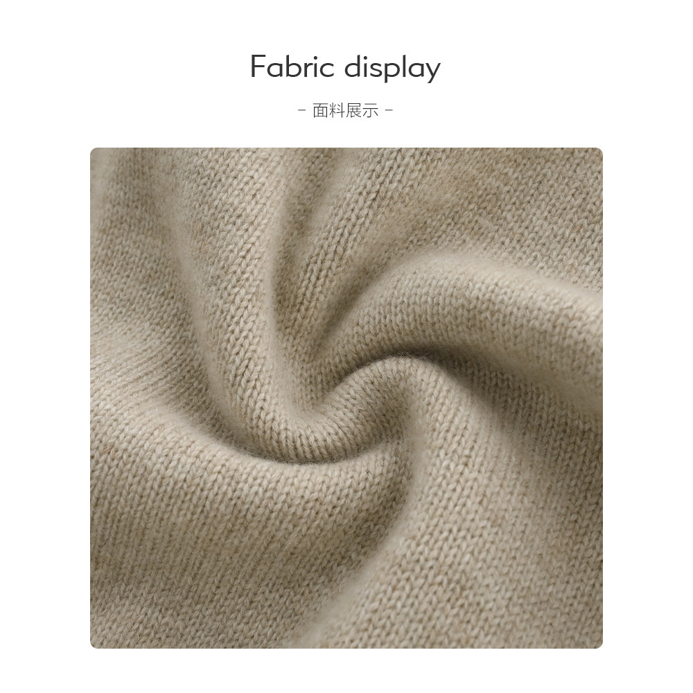 【晚秋】高端超细100绵羊毛 复古老钱风撞色立领毛针织开衫-AW212,淘宝优惠券,粉丝福利购,淘宝优惠卷