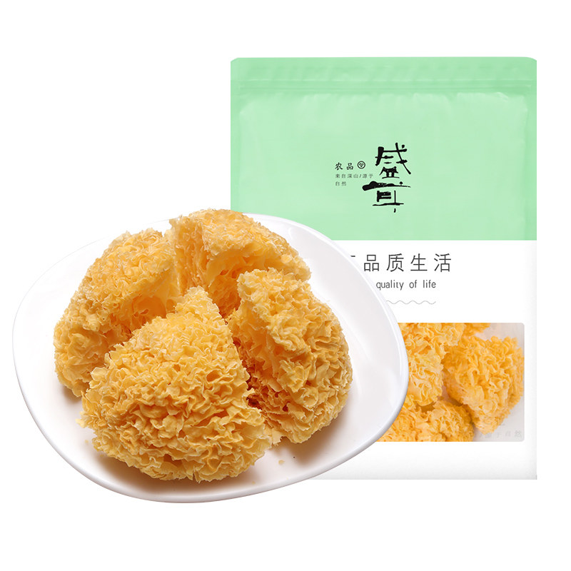 盛耳250g古田小块糯丑耳碎白木耳 盛耳银耳/白木耳