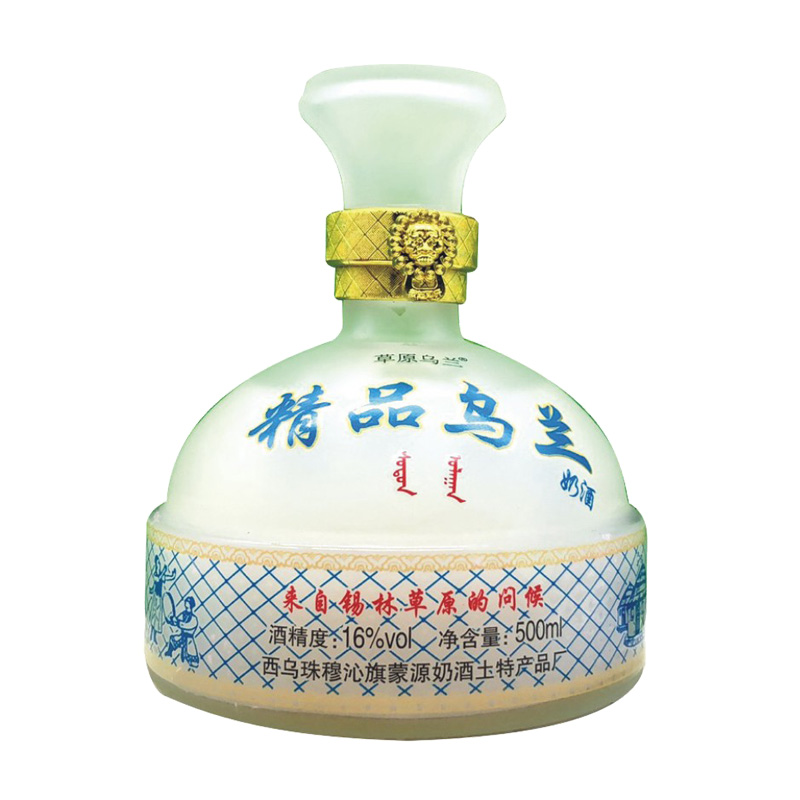 草原精品乌兰奶酒内蒙古鲜纯马奶酒16度低度乳白色发酵甜酒500ml - 图1