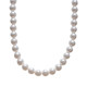 Classic French strong light round Shijia pearl necklace for women