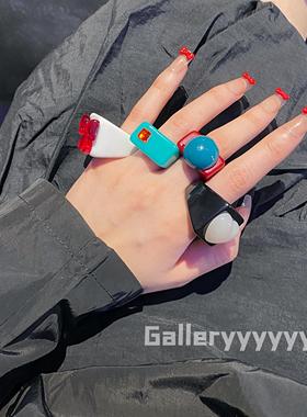 gallery鬼马少女日系童趣戒指