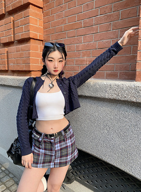 Gallery金属银色女爱心系带项链