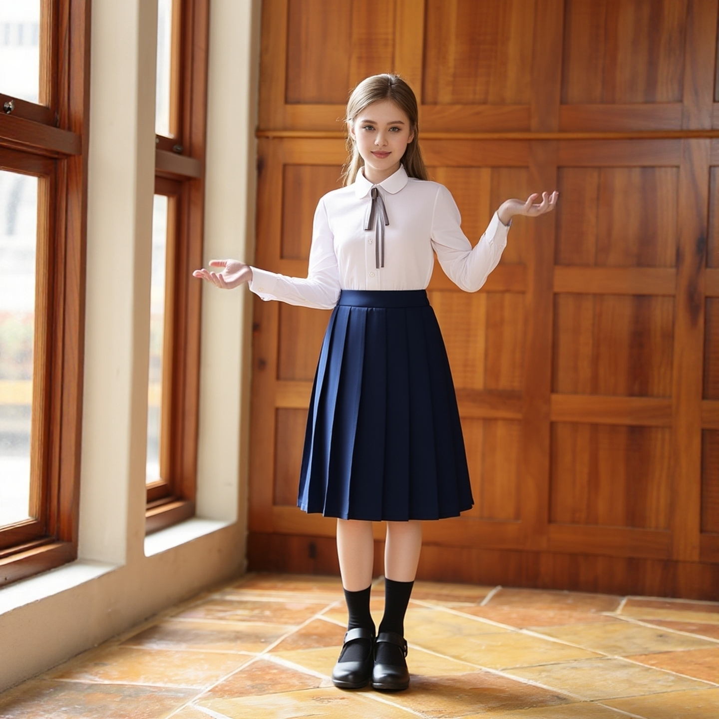 中小学生校服jk裙纯色校供百褶裙高腰黑色藏青色日系演出半身裙子,淘宝优惠券,粉丝福利购,淘宝优惠卷