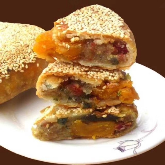 现做温州苍南特产礼盒装桥墩月饼纯手工芝麻鲜肉蛋黄五仁酥皮月饼,淘宝优惠券,粉丝福利购,淘宝优惠卷