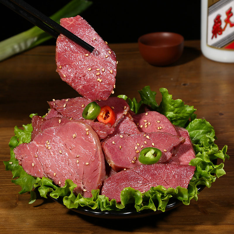 王光烧牛肉山东特产经典礼盒1020g 清真曹县熟牛肉真空装开袋即食 - 图1
