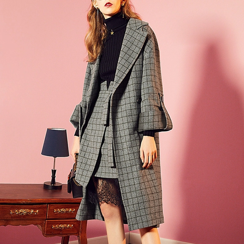  changeshe毛呢外套