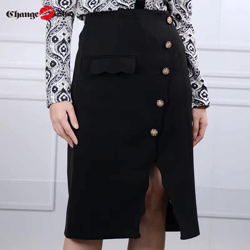 change she千细2020新款花苞a长裙 changeshe半身裙