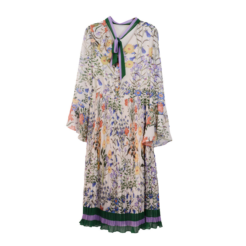 千细change she2020春装新款连衣裙 changeshe连衣裙