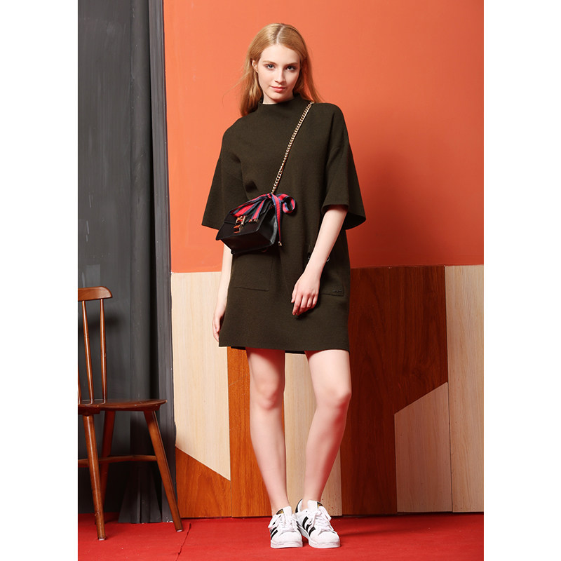 change she千细2020春装新款短裙 changeshe连衣裙