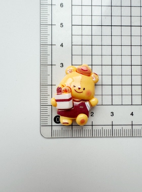 黄油小熊卡通盲袋幼儿园奖励贴片
