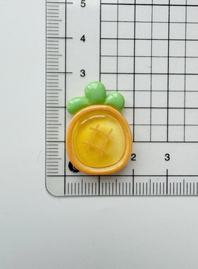 儿童奶油胶草莓西瓜水果树脂贴片