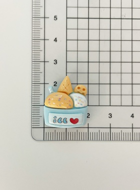 冰淇淋雪糕冰棒玩具树脂贴片小孩