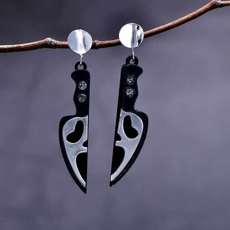 个性创意烟杆耳环女潮人时尚气质简约百搭网红同款耳坠防过敏饰品,淘宝优惠券,粉丝福利购,淘宝优惠卷