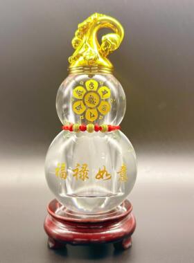 空心开口葫芦客厅装饰品摆件