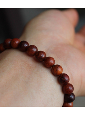 十二生肖桃木马手链三合六合三会