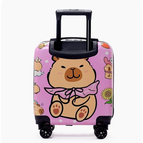 18寸儿童拉杆箱行李登机旅行箱礼品万向轮幼儿园男女孩学生美乐蒂 - 图0