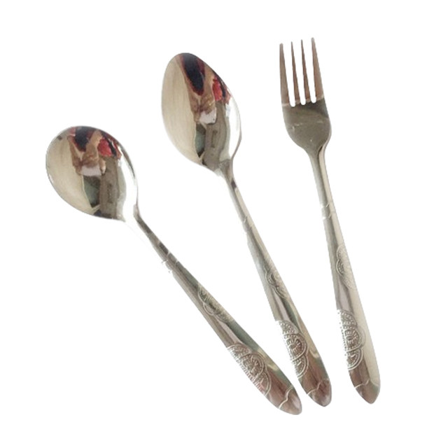 Thickened gift spoon stainless steel independent packaging