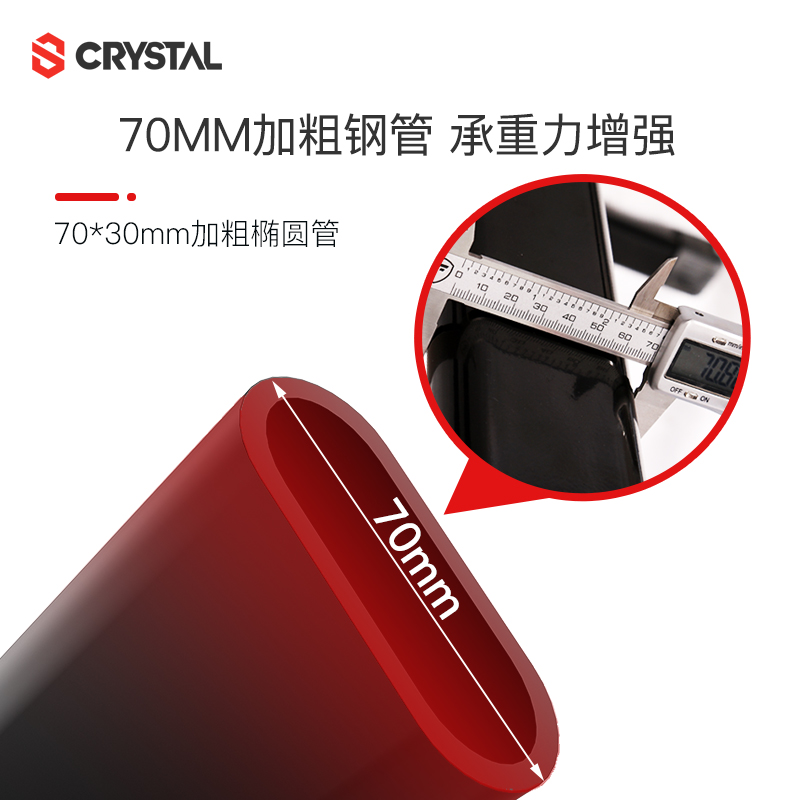 CRYSTAl/水晶家用引力向上器单杠双杠墙体落地吊杠室内健身器材 - 图3