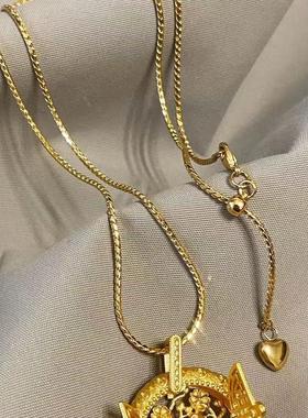 针式万能链可调节肖邦链锁骨项链