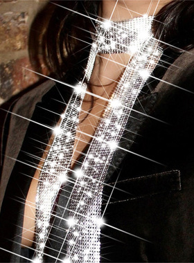 闪亮钻围巾项链音乐节酒吧夜店