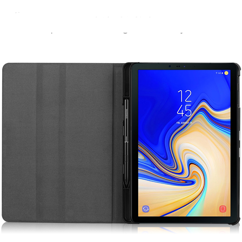 适用于三星Galaxy Tab S4保护套SM-T830带笔槽SM-T835C平板电脑皮套商务T837V全包创意支架防摔外壳超薄翻盖 - 图1