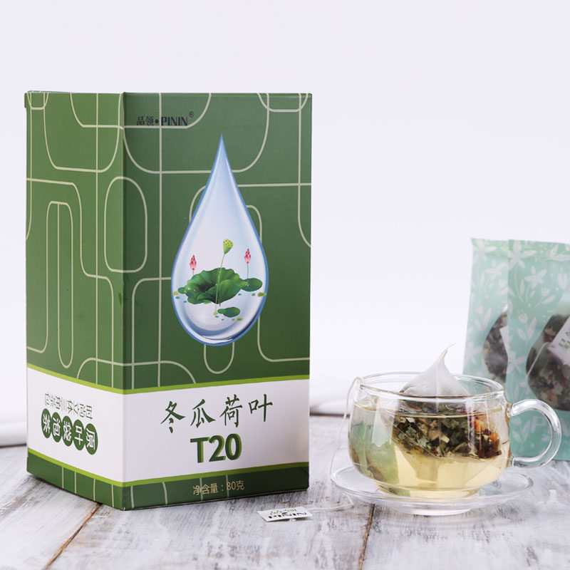 冬瓜荷叶茶山楂玫瑰小荷叶冬瓜茶 品领代用/花草茶