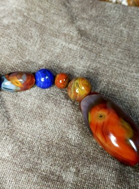 精品战国红配饰，赤兔马驹，照片级象形，眼神马鬃生动，精选礼品