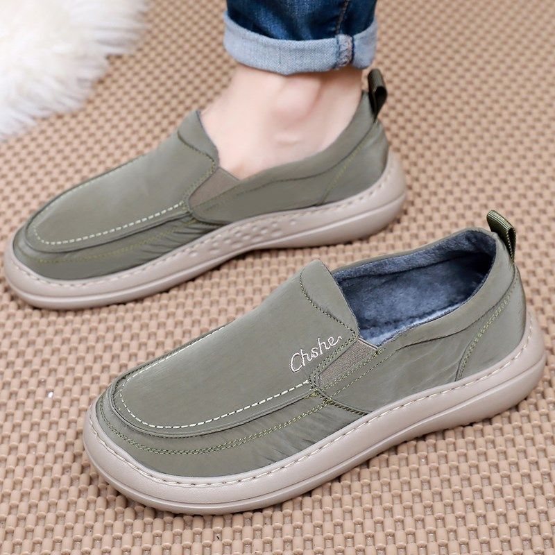 老北京布鞋男款秋冬轻底薄绒休闲二棉鞋加绒保暖宽脚男鞋大码4546,淘宝优惠券,粉丝福利购,淘宝优惠卷