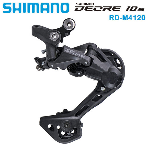 SHIMANO禧玛诺M4120 M5120 M6000后拨10速后变速器长腿中腿山地车 - 图1