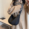 Dumpling bag letters large casual high-end crossbody bag