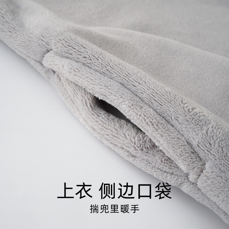 2025年新款保暖睡衣冬季男款法兰绒加厚加绒男士珊瑚绒家居服套装,淘宝优惠券,粉丝福利购,淘宝优惠卷