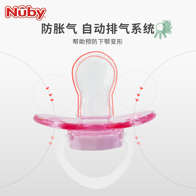 美国nuby新生儿迷你拇指型个奶嘴 nuby母婴奶嘴/安抚奶嘴