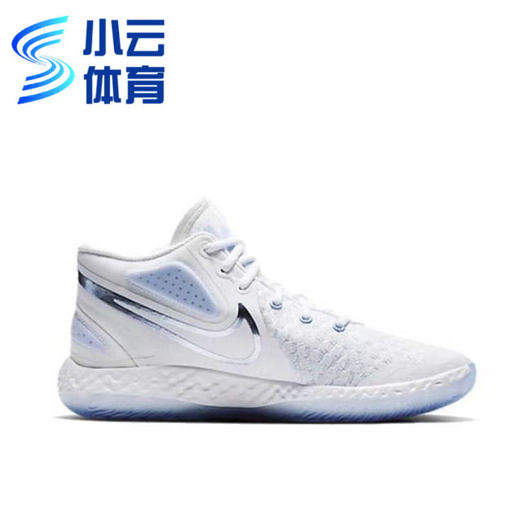 耐克Nike KD Trey 5简版杜兰特白蓝男子实战篮球鞋CK2089-100 - 图1