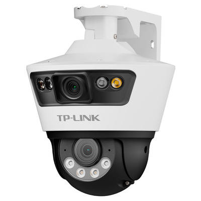 TP-LINK 400W双目POE室外枪球联动全彩高清球机联动跟踪人车检测 - 图3