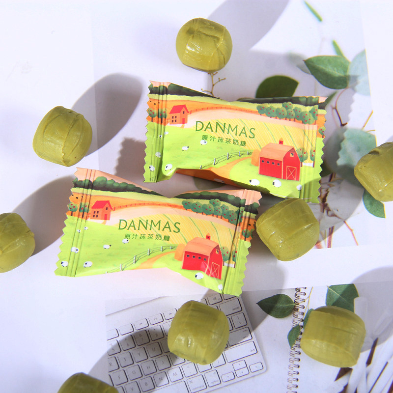 英国丹玛仕DENMAS原汁抹茶奶糖结婚喜糖伴手礼专用婚礼糖果小零食,淘宝优惠券,粉丝福利购,淘宝优惠卷
