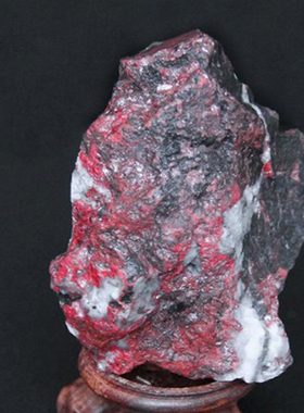 好锦男女情侣款天然朱砂矿石手链