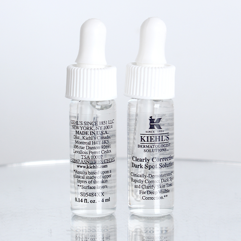 专柜中小样 Kiehl's科颜氏集焕白均衡亮肤淡斑精华液4ML 美白祛斑