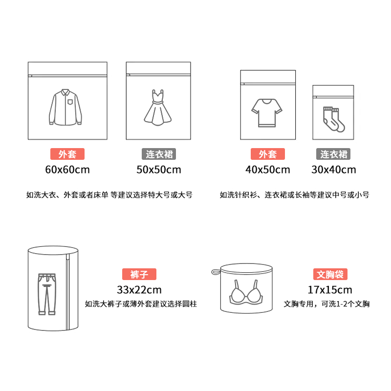 洗衣袋洗衣机机洗专用防变形过滤网袋护洗文胸毛衣羊毛衫家用2024 - 图1