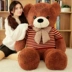 Teddy Panda Hug Bear Doll Ragdoll Đồ chơi sang trọng dễ thương Thậm chí thêm gối lớn Sinh nhật tặng cô gái - Đồ chơi mềm