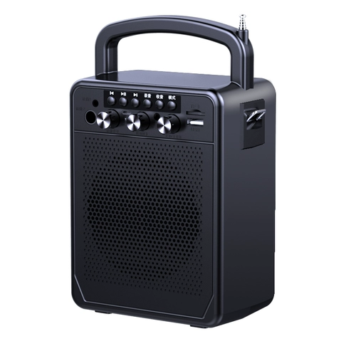 Беспроводные динамики Bluetooth Большой звуковой мини -аудио -аудио домашние пользователи Plaza Dance Hand -Ride Collection Money Подсказывает небольшие эффекты 3D окружение с высокой высокой мощностью Ultra -Teight Cannon