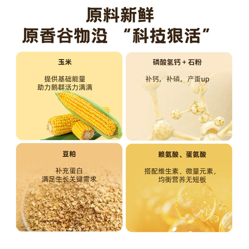 小鸭饲料幼鸭开口钓鱼专用罗非大颗粒柯尔鸭产蛋鸭粮鸭食20斤5斤 - 图1