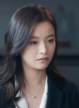 不讨好的勇气吴秀雅李庚希同款项链设计感轻奢锁骨链时尚韩版颈链