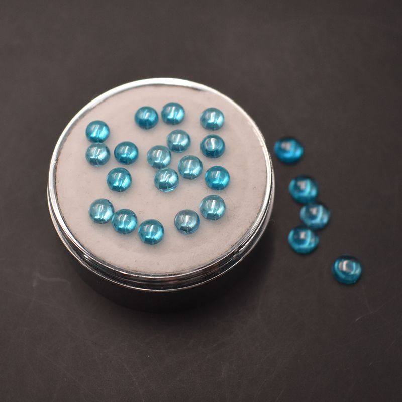 2mm3mm4mm5mm6mm海蓝宝石平底素面半面圆形宝石裸石配饰镶嵌石头,淘宝优惠券,粉丝福利购,淘宝优惠卷