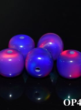 手串隔珠配件欧珀石彩虹老型珠澳宝星云极光澳宝欧泊球珠子9X10mm