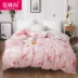 Chăn bông Man Linge đơn mảnh đơn bộ nữ sinh viên đơn 1,5 m đôi chăn bông 180 200x230 - Quilt Covers