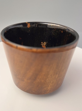 非遗大漆古法裱布全手工功夫茶杯