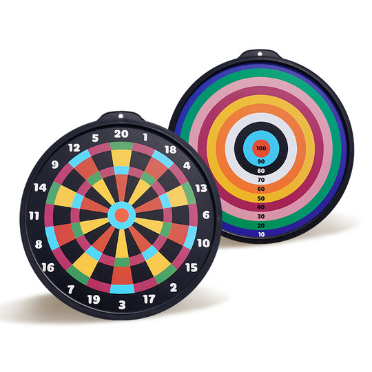 Magnetic dart board set parent-child puzzle