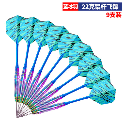 飞标飞镖针专业硬镖针式靶盘专用18-24克健力王投射靶子练习娱乐 - 图2