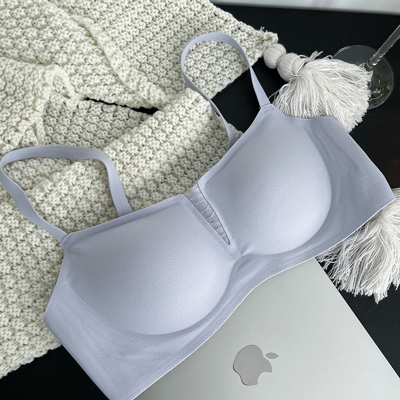 无痕抹胸内衣女小胸聚拢无钢圈少女风夏季薄款裹胸式防走光文胸罩,淘宝优惠券,粉丝福利购,淘宝优惠卷