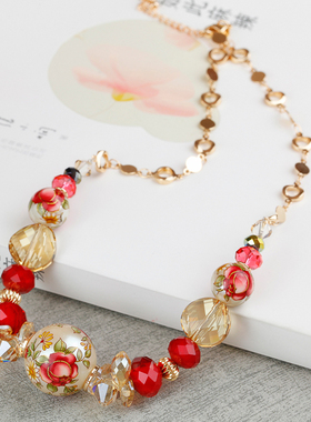 鸿澜时尚短款配饰波西米亚风项链